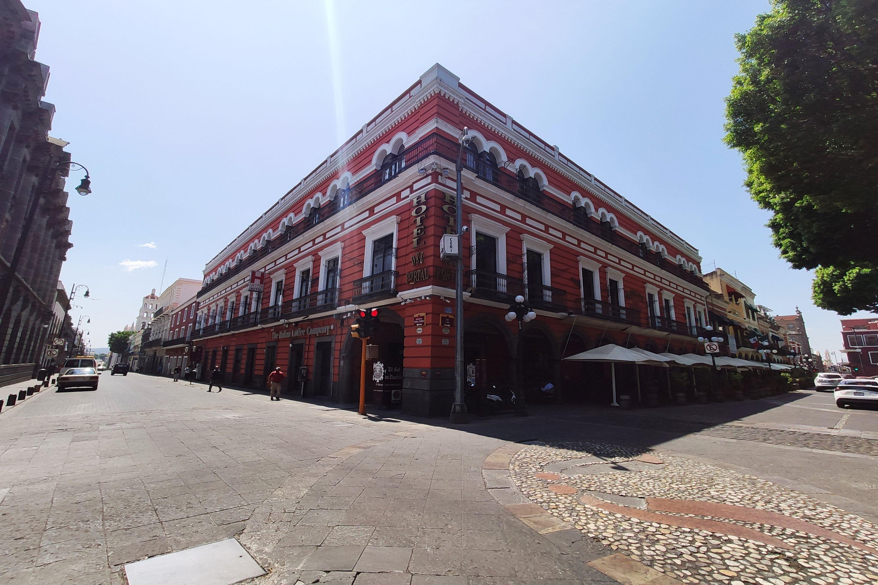 Hotel Del Portal, Puebla Exteriér fotografie