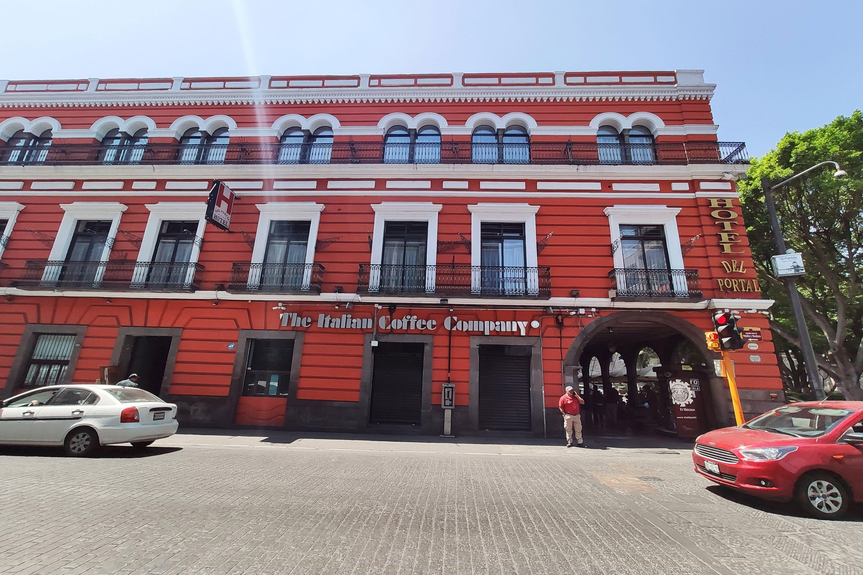 Hotel Del Portal, Puebla Exteriér fotografie